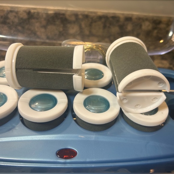 BaByliss PRO Nano Titanium Roller Hairsetter Clips Flocked Rollers Pins - Picture 3 of 6